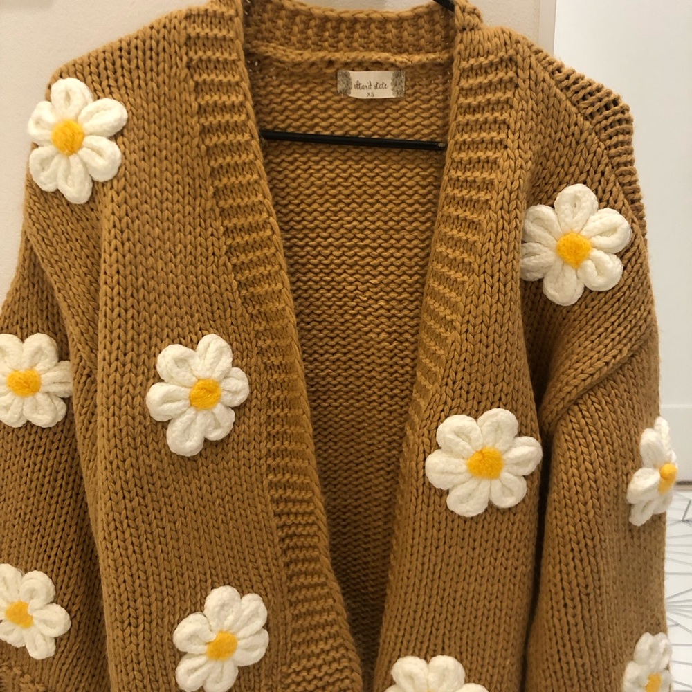 Altar’d State 3D Flower Knit Sweater